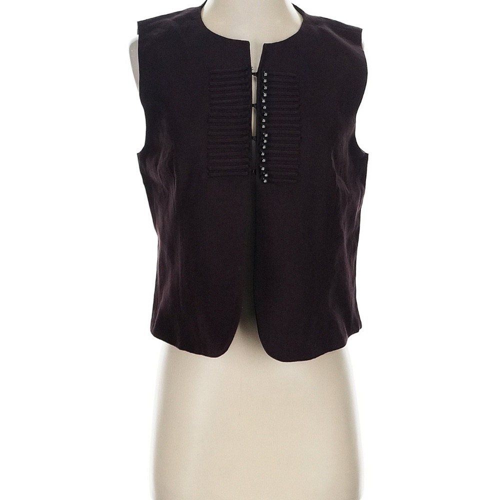 Massimo Dutti Brown Vest